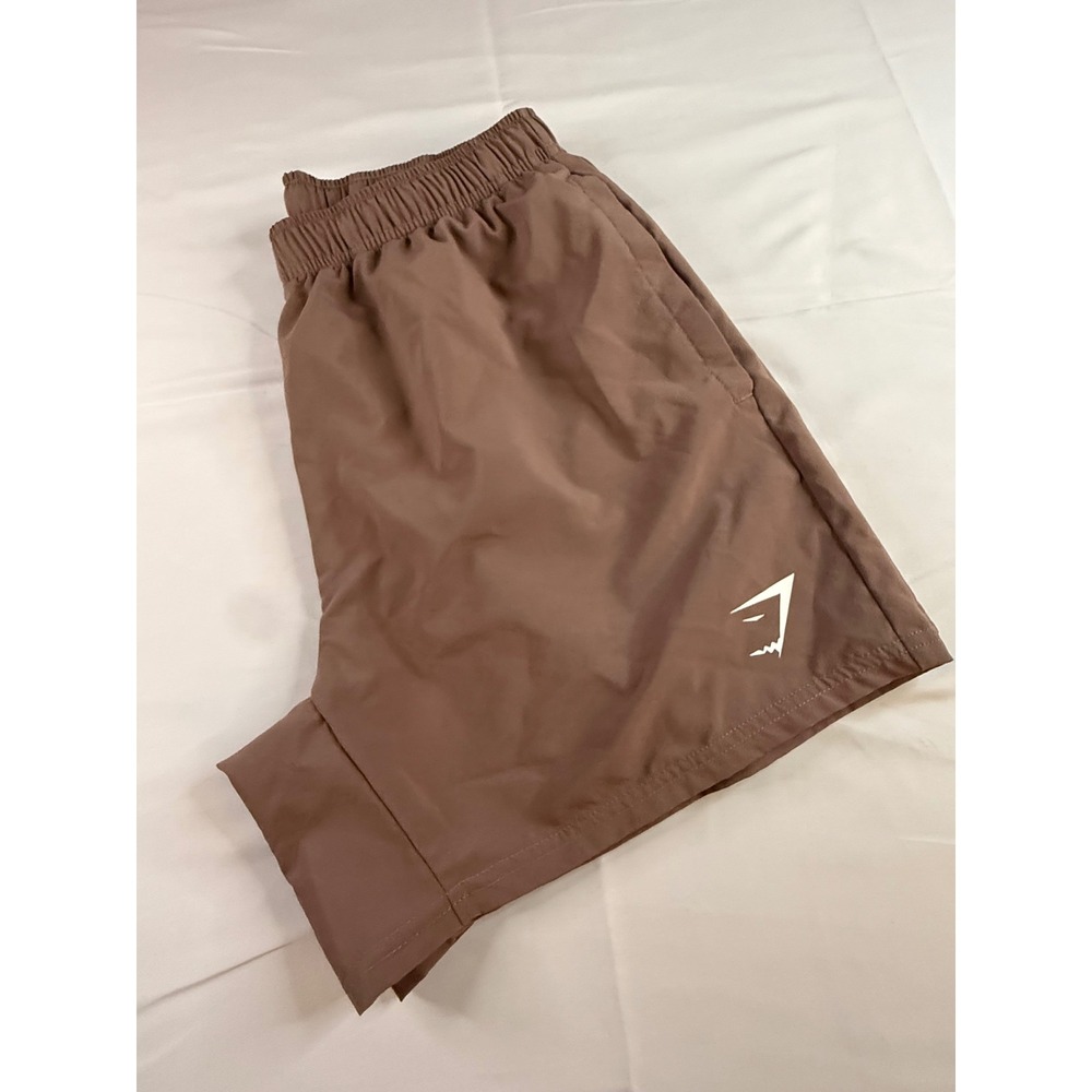 Gymshark Arrival Shorts Mens Medium Brown Mauve Athletic Gym Training A2A1M